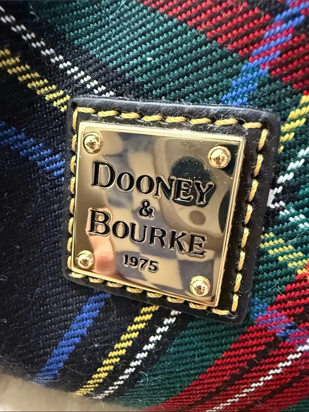 Dooney & Bourke Tartan Flynn Bag